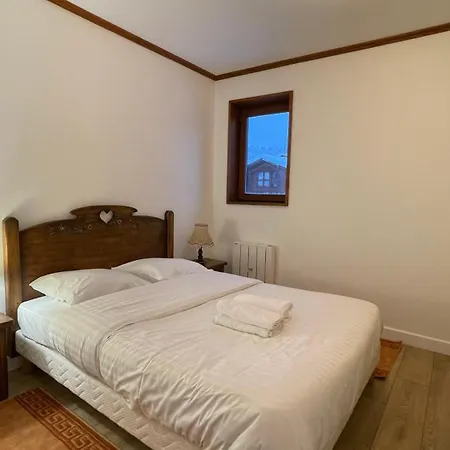 Les Comtes De Savoie - Renove Proche Du Centre De Avec Vue Sur Le Mont D'arbois Tatil Evi Megève